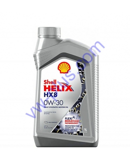 Масло моторное Shell Helix HX8 0W-30, 1л